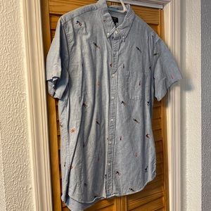 J Crew Oxford Short Sleeve Shirt